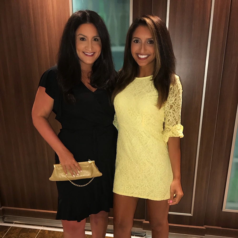 Forever21 Yellow Summer Mini Dress